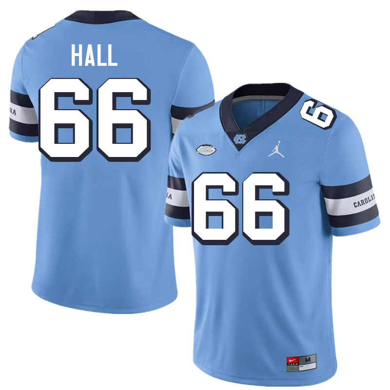 #66 Jordan Hall North Carolina Tar Heels College Football Jersey Stitched-Retro Blue #66 Jordan Hall North Carolina Tar Heels College Football Jersey Stitched-Retro Blue